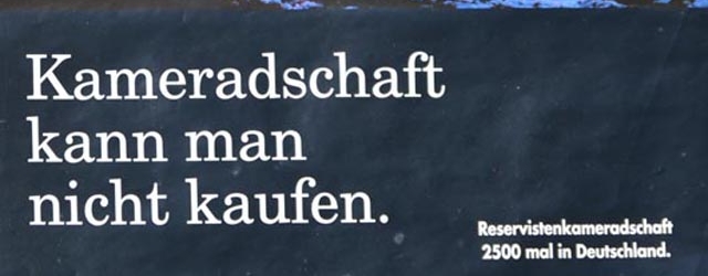 Reservisten der Bundeswehr - neue Konzeption