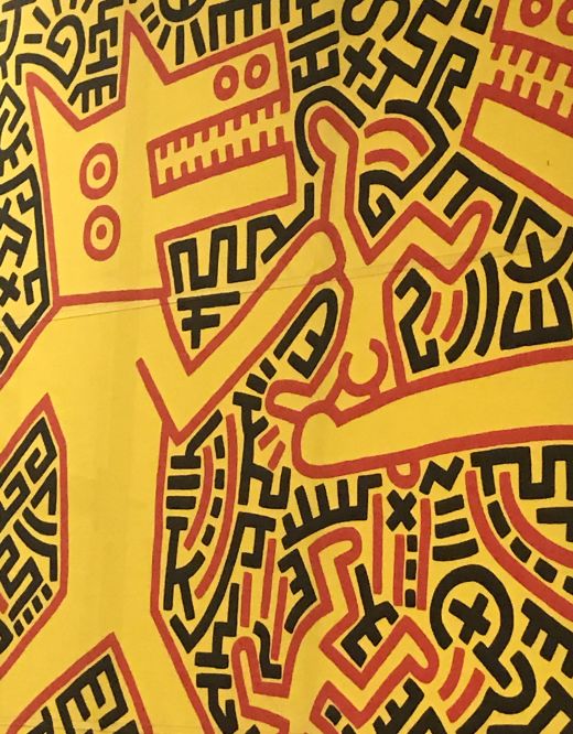 Keith Haring. Ohne Titel. 1985 ( Detail)